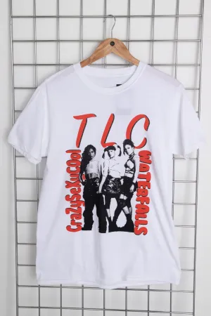 Daisy Street Licensed Relaxed T-Shirt With TLC Print