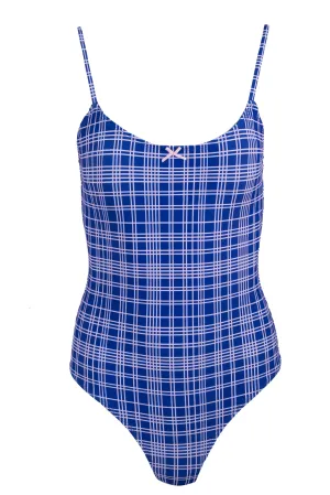 Daisy Street Patterned Swimsuit with Bow Detail