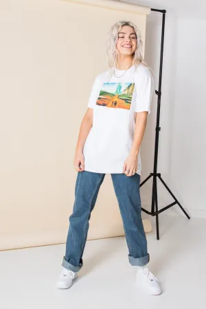 Daisy Street Relaxed T-Shirt with Wizard of Oz Print