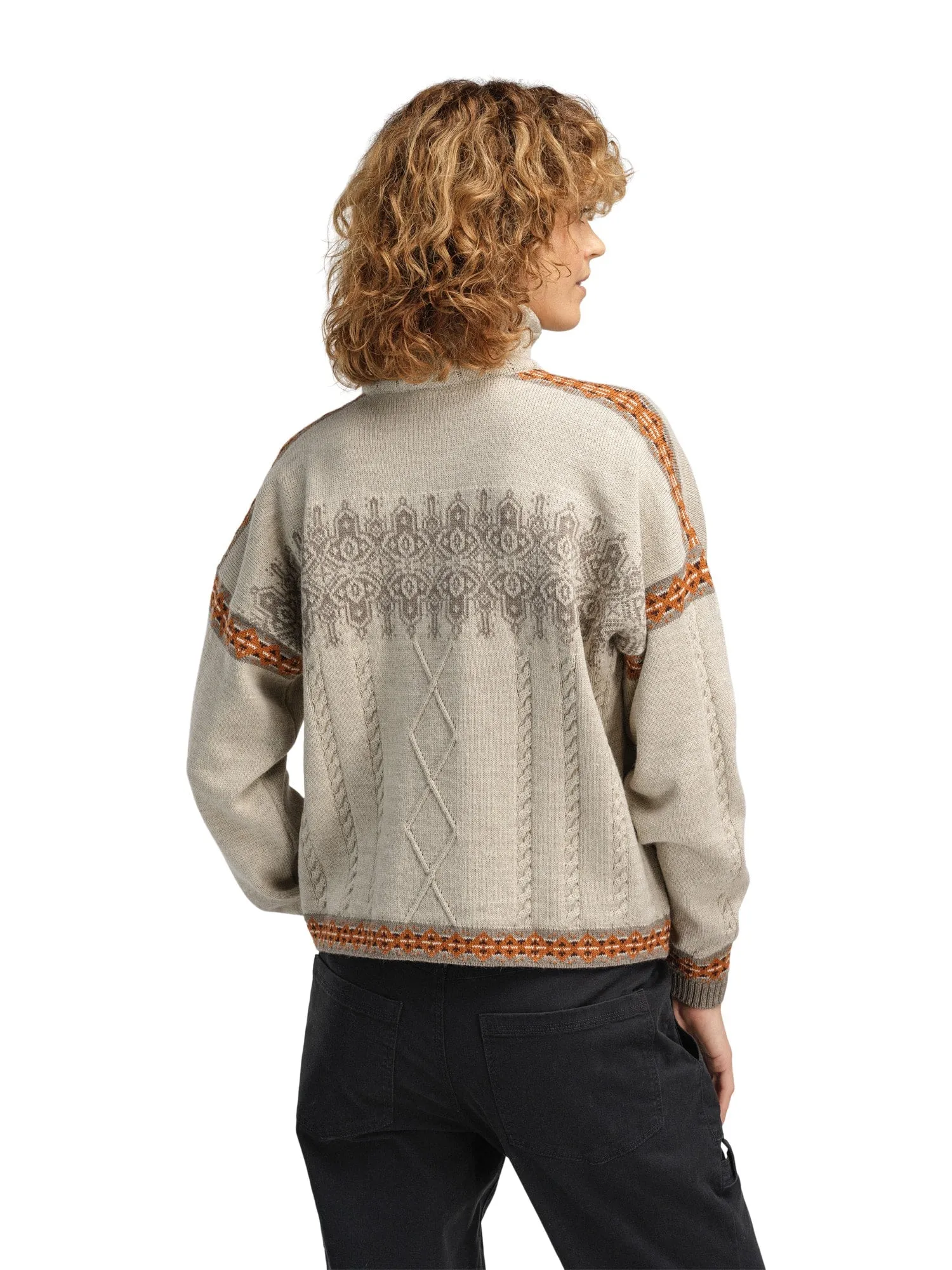 Dale of Norway | Aspoy Sweater | Women's | Sand/Copper/Mountainstone