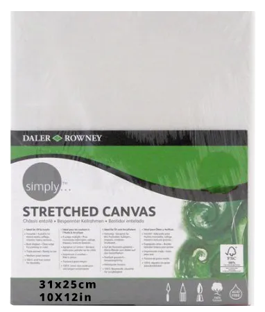 Daler Rowney Canvas Panel Imperial Size 31*25cm/10*12"