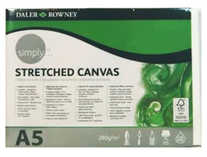 Daler Rowney Simply Stretched Canvas 14.8*28cm/A5