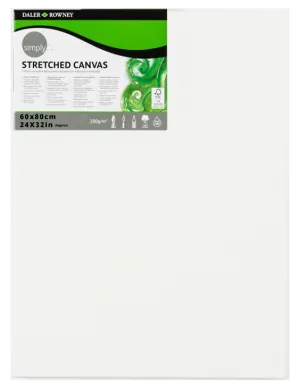 Daler Rowney Simply Stretched Canvas 60*80cm/24*32"