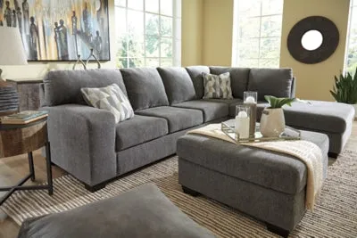 Dalhart 2-Piece Sectional with Ottoman