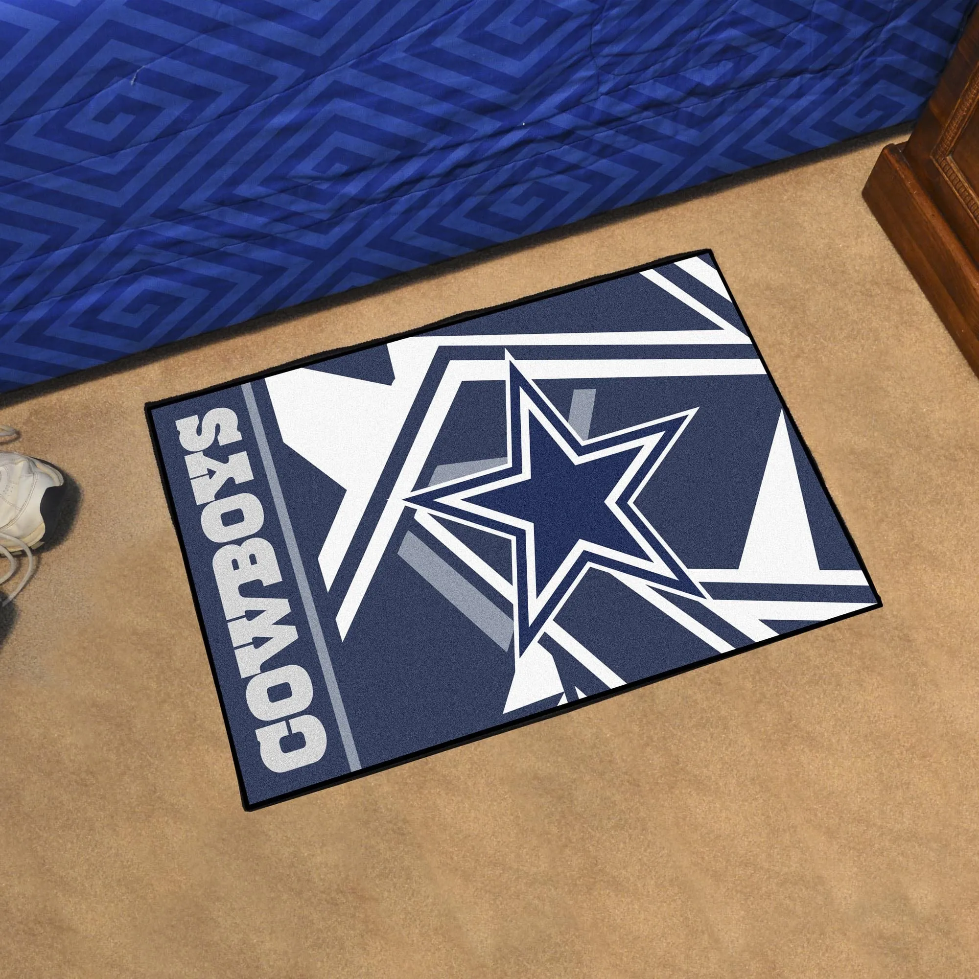 Dallas Cowboys Starter Mat XFIT Design - 19in x 30in Accent Rug