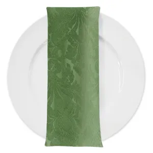 Damask Poly Table Napkin in Sage 1152