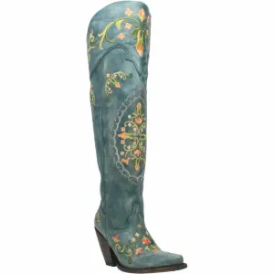 Dan Post Women's Flower Child Leather Snip Toe Boot DP3271