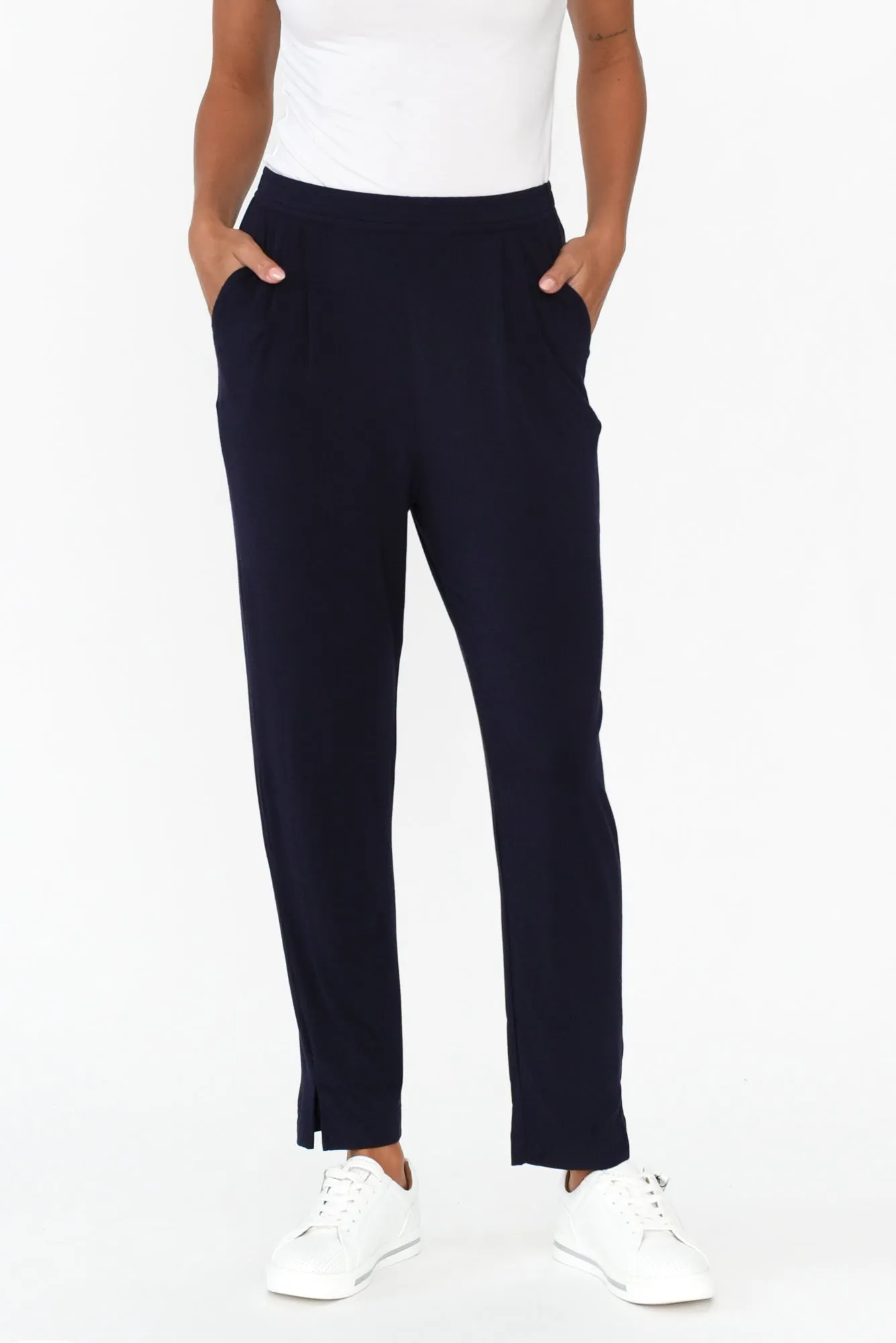 Dana Navy Micro Modal Pants