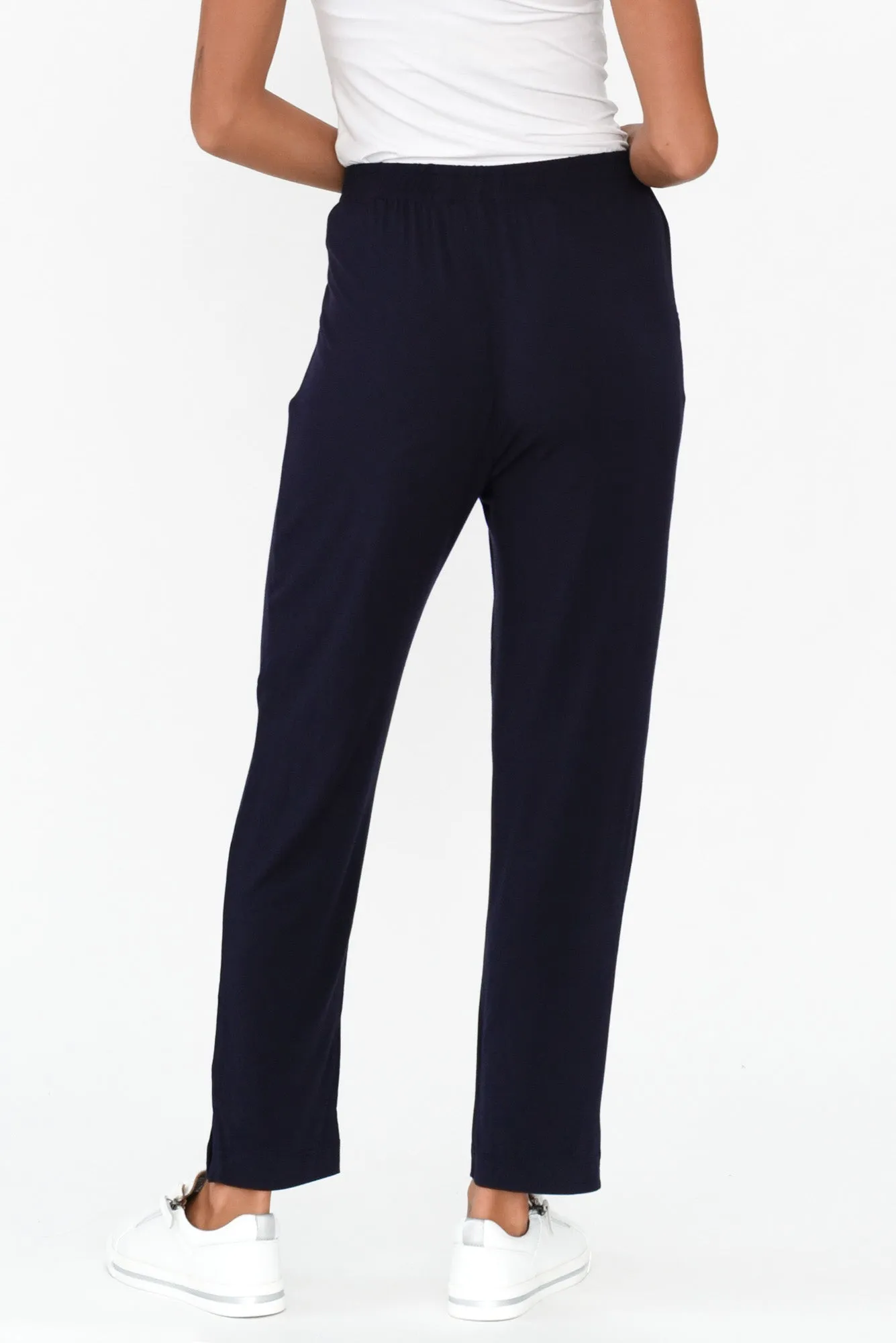 Dana Navy Micro Modal Pants