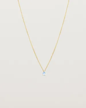 Danaë Slider Necklace | Sapphire | Ready to Ship