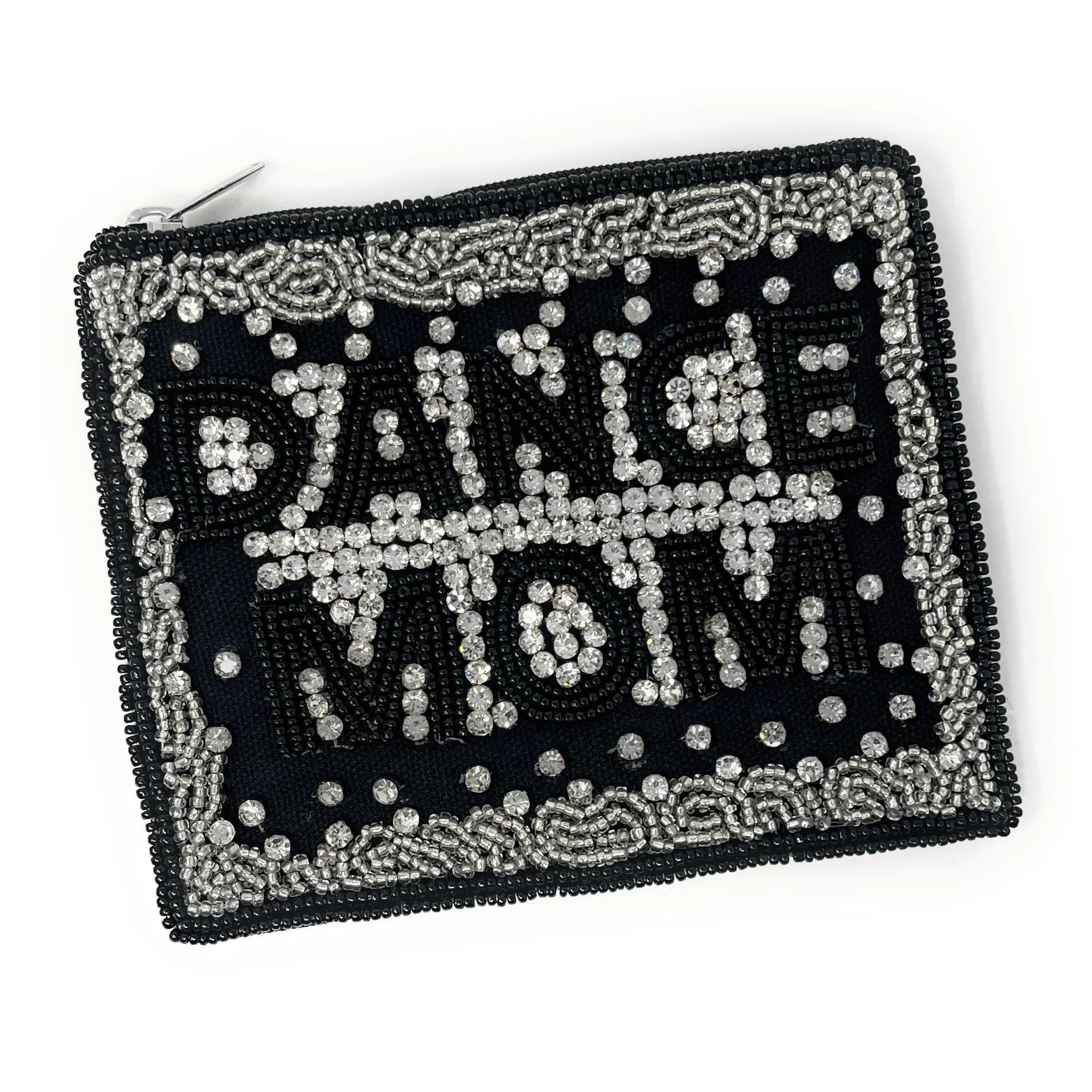 Dance Mom Beaded Pouch