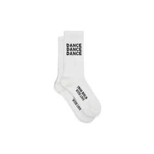 Dance Tennis Socks - White