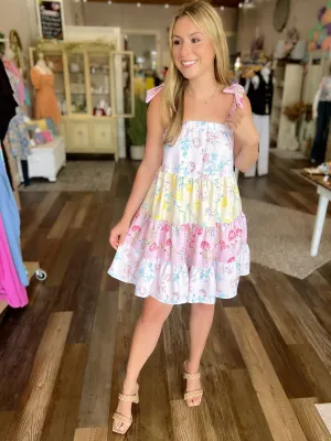 Dancin' in the Field Floral Dress