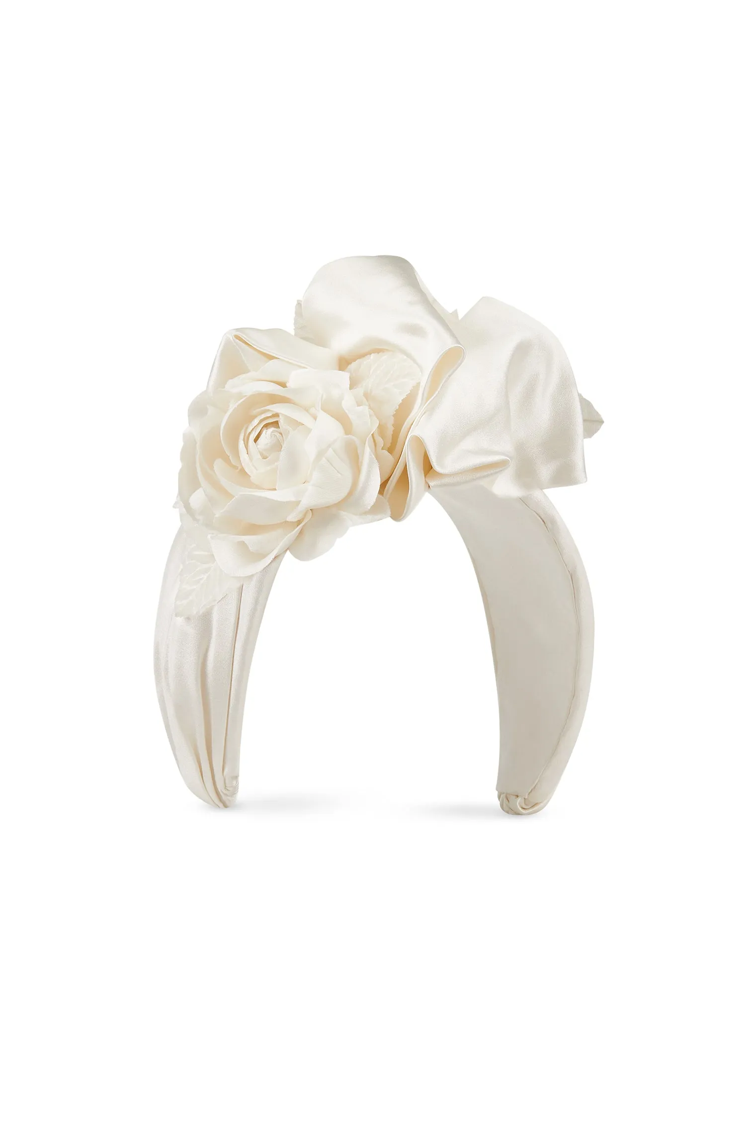 Dandridge White Turban Headband