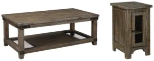 Danell Ridge Coffee Table with 1 End Table