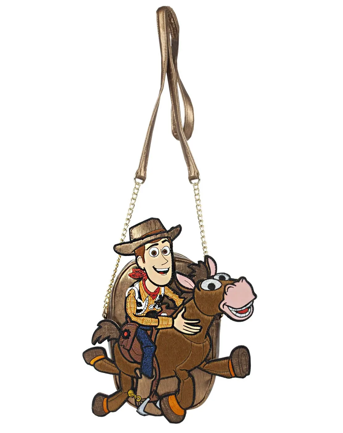 Danielle Nicole Disney Toy Story Woody and Bullseye Designer Cross Body Bag