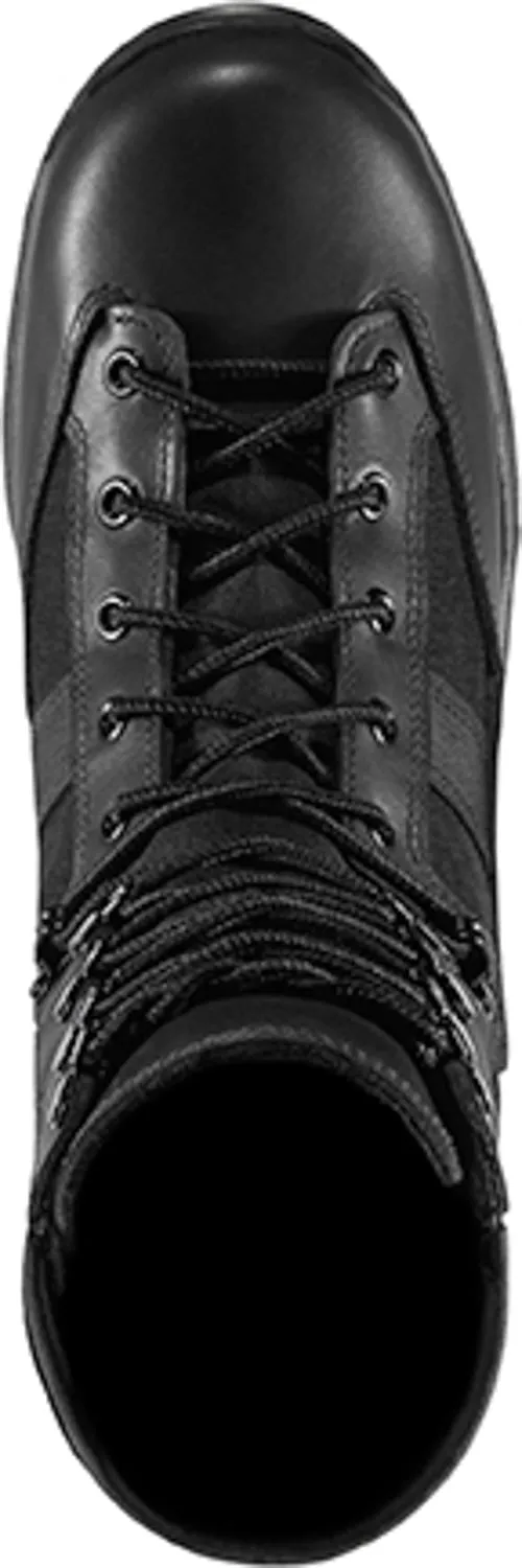 Danner Mens Reckoning 8in Hot Black Leather Military Boots