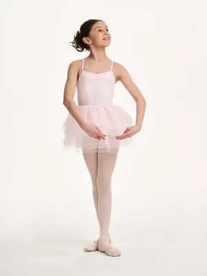 Danskin Girls Jete Bow Back Tutu in Pink