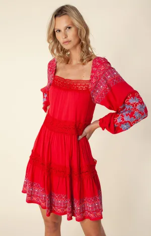 Darby Embroidered Dress