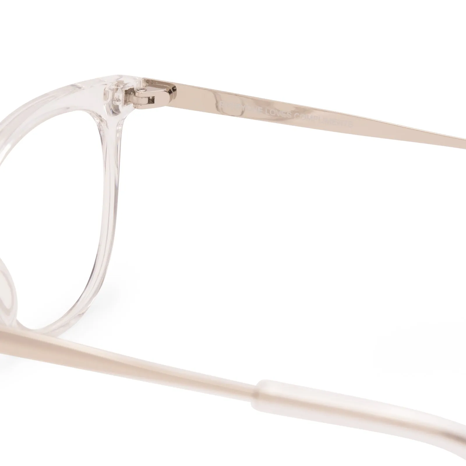 DARCY - CLEAR CRYSTAL   BLUE LIGHT TECHNOLOGY GLASSES