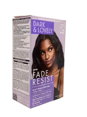 Dark and Lovely Color 371 Jet Black