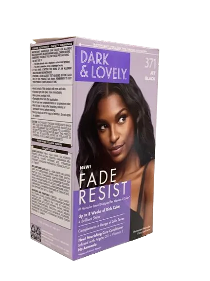 Dark and Lovely Color 371 Jet Black