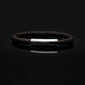 Dark Brown Leather Bracelet