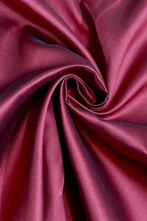 Dark Cherry Italian Satin Organza