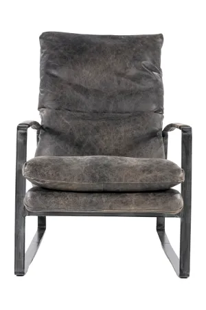 Dark Gray Lounge Chair | Eleonora Lex