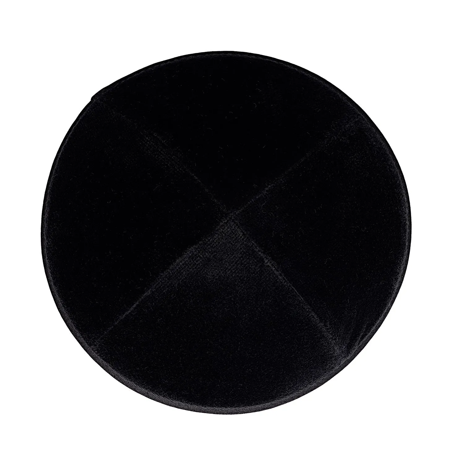 Dark Gray Velvet Kippah