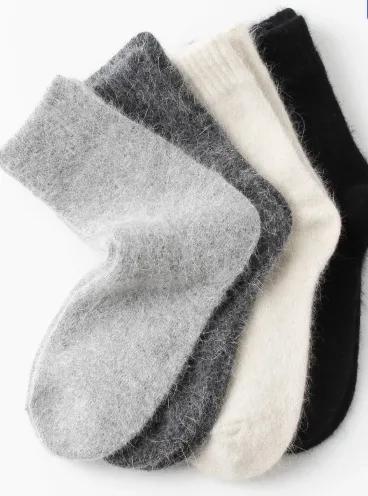 Dark gray Wool Socks