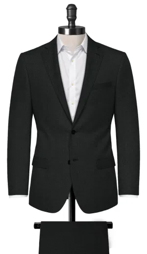 Dark Grey Birdseye Suit