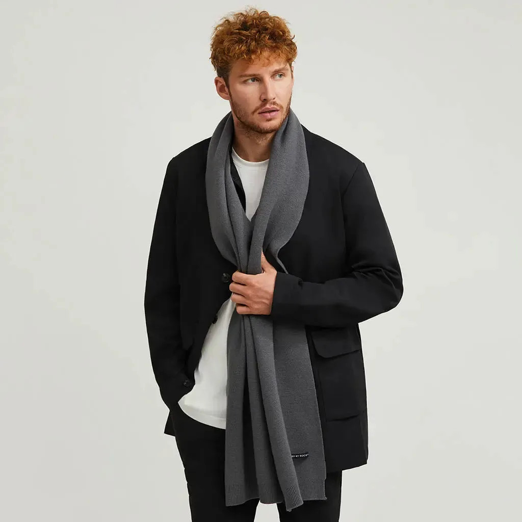 DARK GREY SCARF