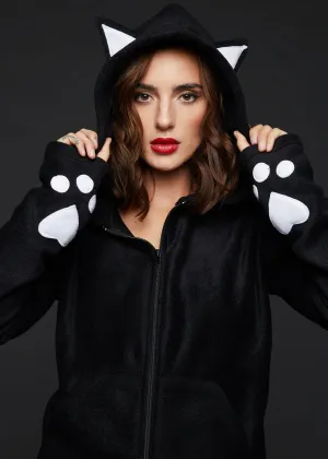 Dark Kitty Full Zip Hoodie