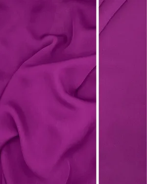 Dark Orchid 19mm Silk Georgette Georgette Fabric 53W