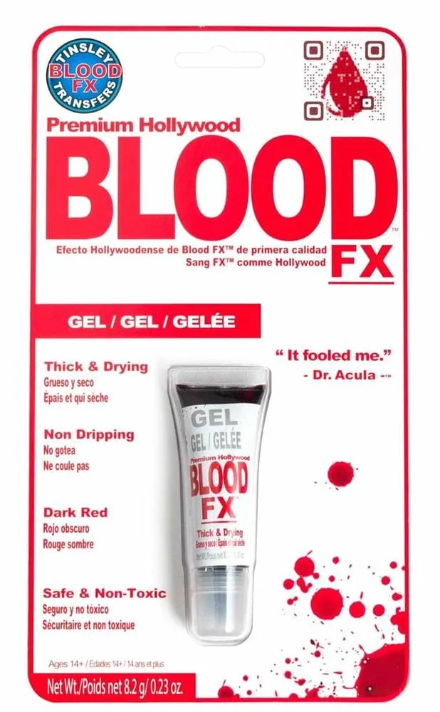 Dark Red Gel Blood FX