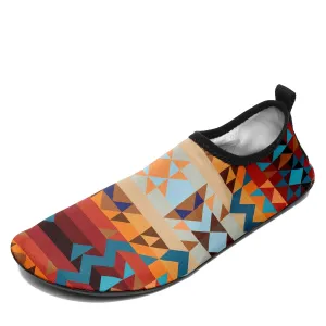 Dark Sandway Sockamoccs Slip On Shoes