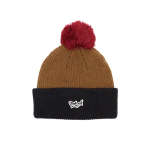 Dark Seas Blocker Beanie - Brown/Navy