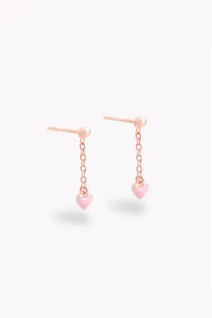 Darling Drop Earrings - Rose Gold