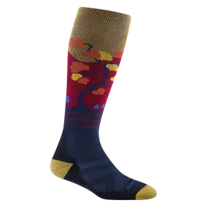 DARN TOUGH ENCHANTED OVER-THE-CALF MIDWEIGHT SKI & SNOWBOARD SOCK WOMEN'S