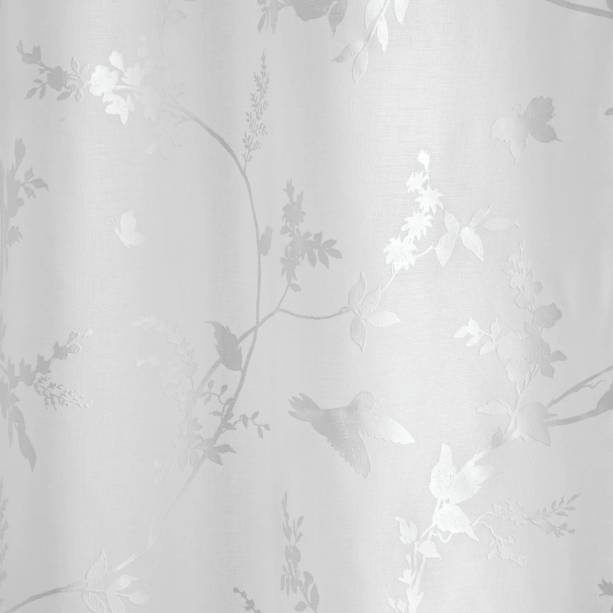 Darnley Voile Panel by Dreams & Drapes in White