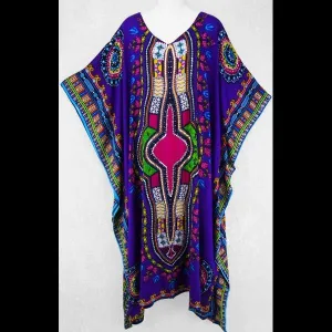 Dashiki Print Kaftan