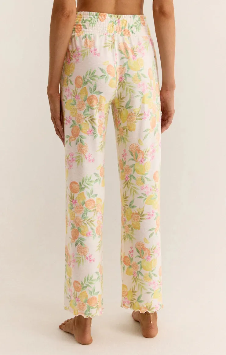 Dawn Citrus Pant - White [Z Supply]