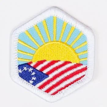 Dawn of our Country Badge