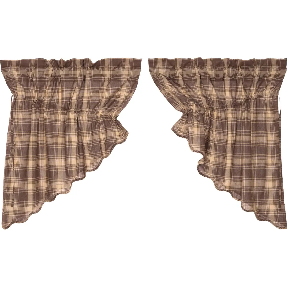 Dawson Star Scalloped Swag Set of 2