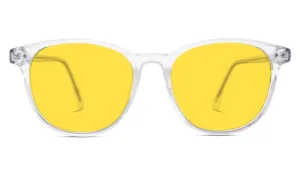 DayMax Billie Glasses - Crystal Prescription