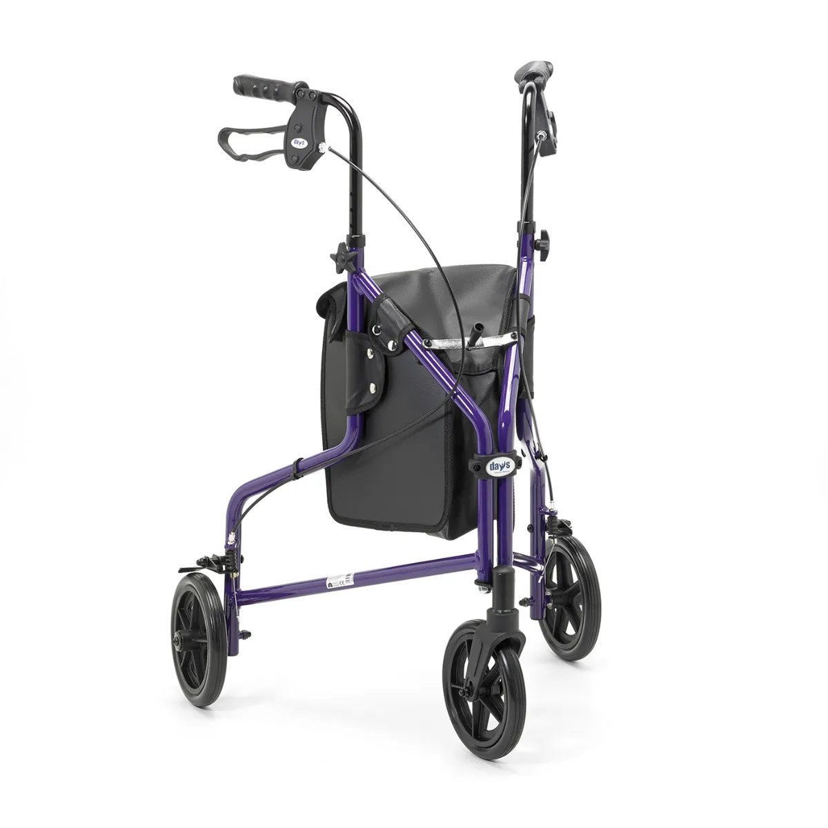 Days Lightweight Aluminium Tri Wheel Walker with VAT