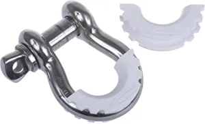 Daystar KU70056WH D-RING / Shackle Isolator White Pair