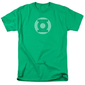 DC Comics Gl Little Logos Mens T Shirt Kelly Green