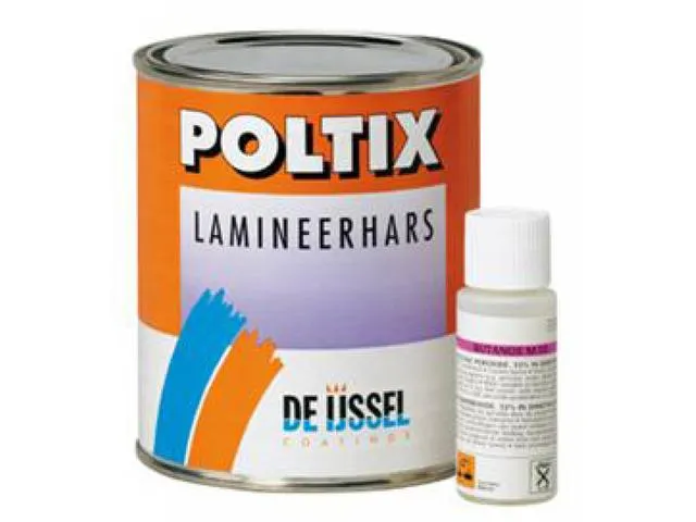 De IJssel Poltix Lamineerhars LET OP dit is zonder harder!